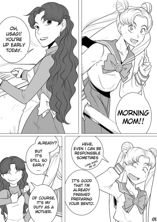 [TDF] The Beauty of a Mother (Sailor Moon)