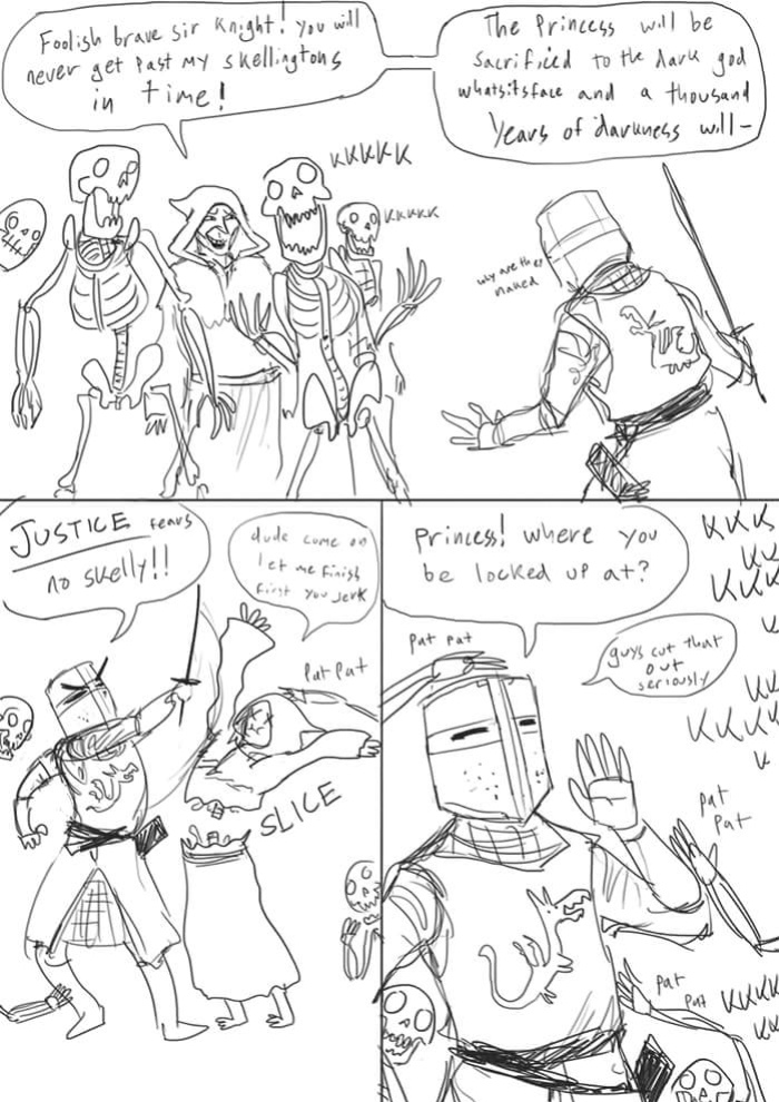 unnamed kobold comic by Klyde the Klutz (complete)