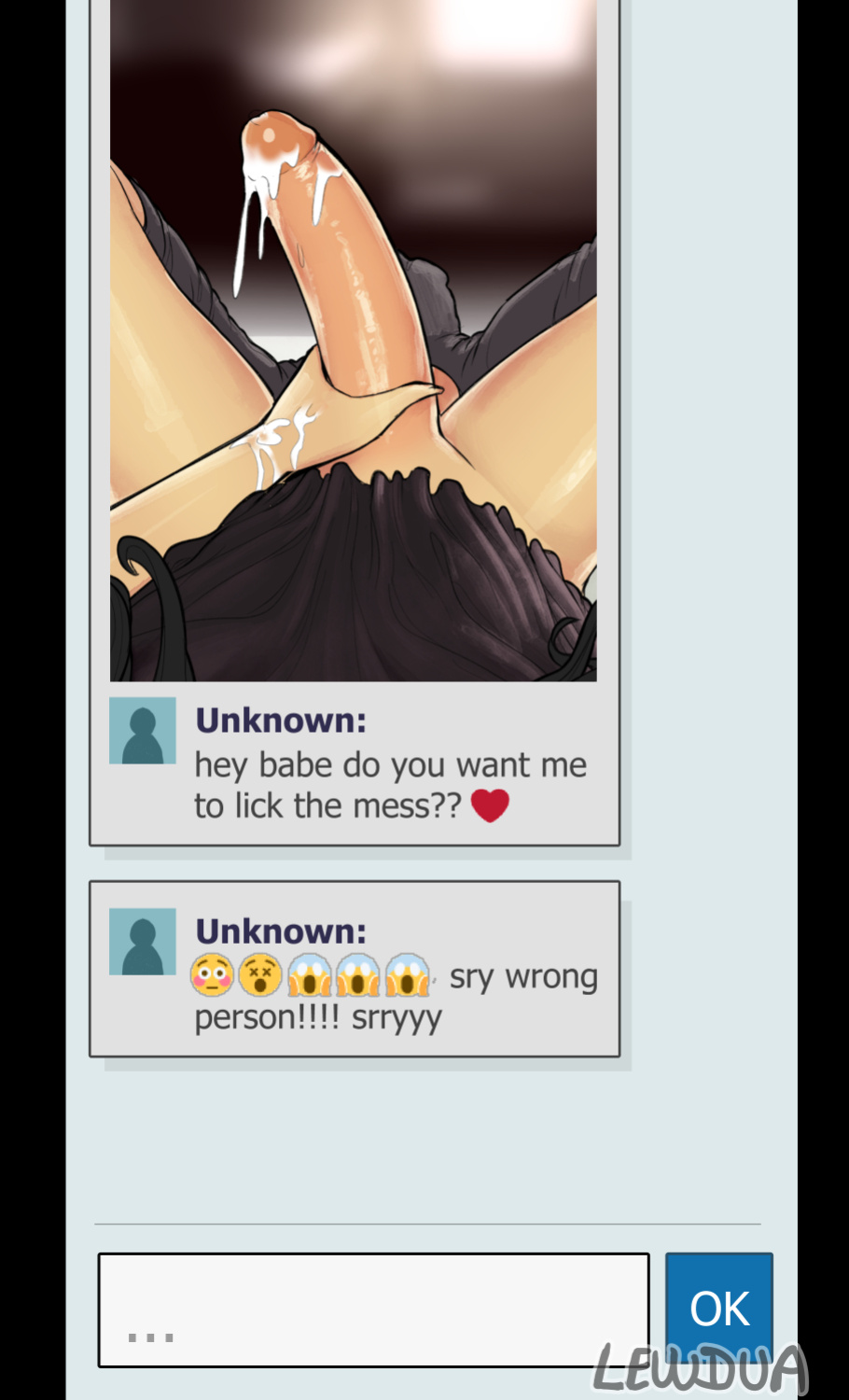 [Lewdua] “Dick pic”