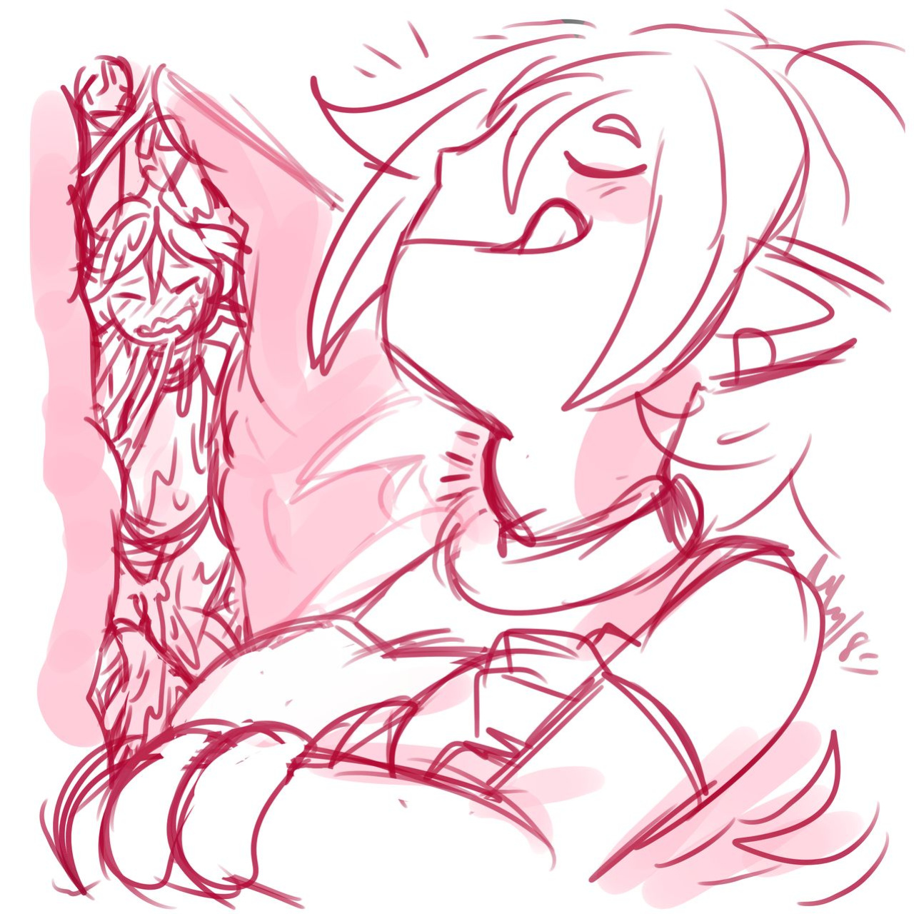 [rururururus]Android 21 vore sketch