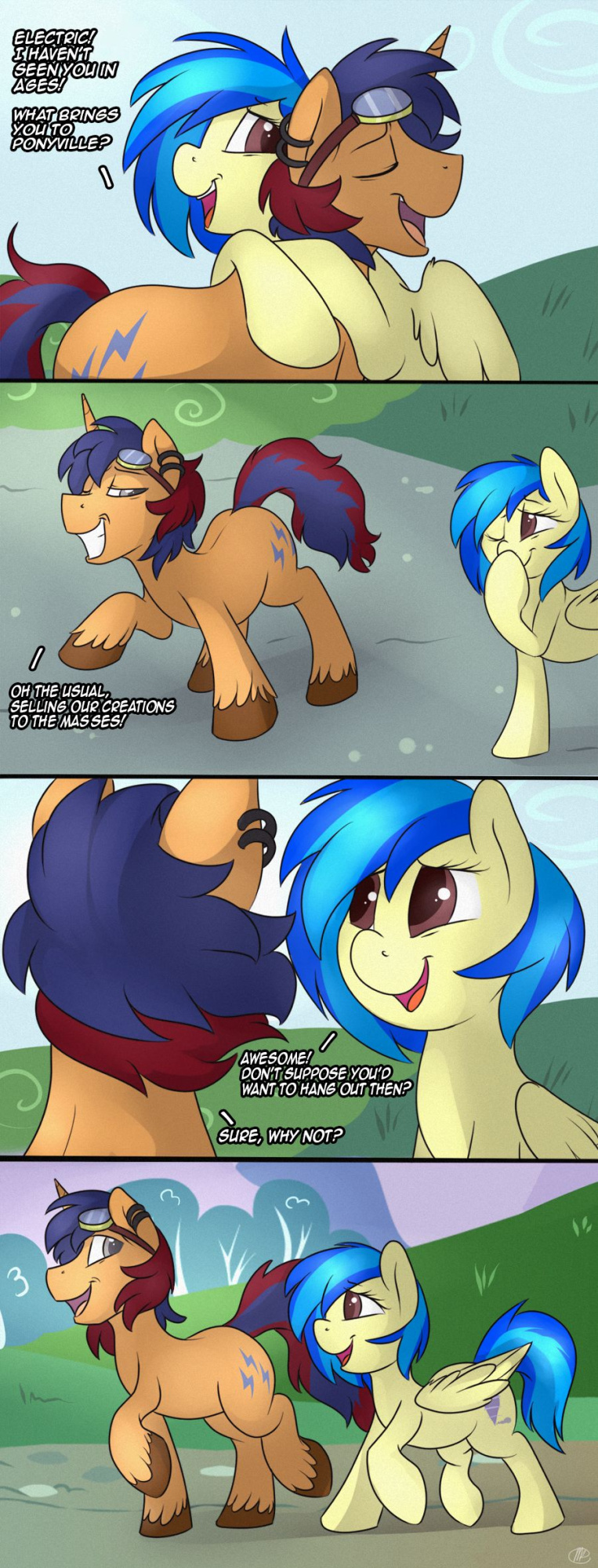 [Meggchan] Spark of Interest (My Little Pony Friendship Is Magic)