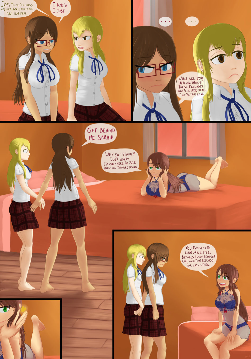 [MentalCrash] Nerd versus Yuri Love Goddess - True Love