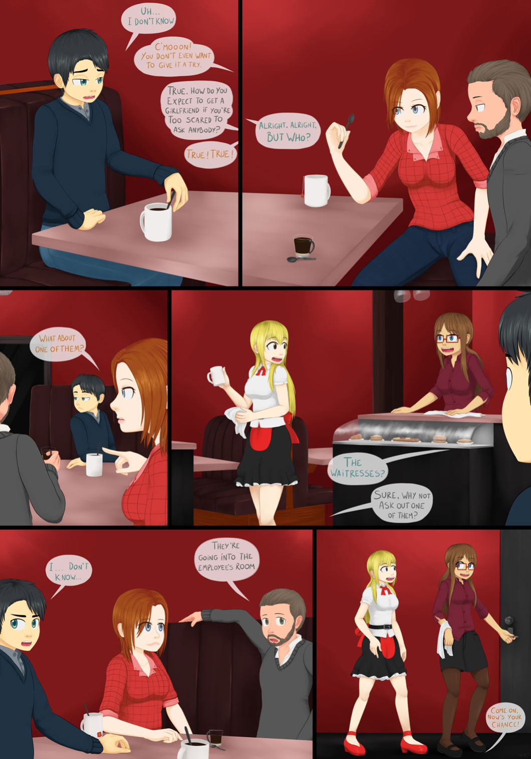 [MentalCrash] Nerd versus Yuri Love Goddess - True Love