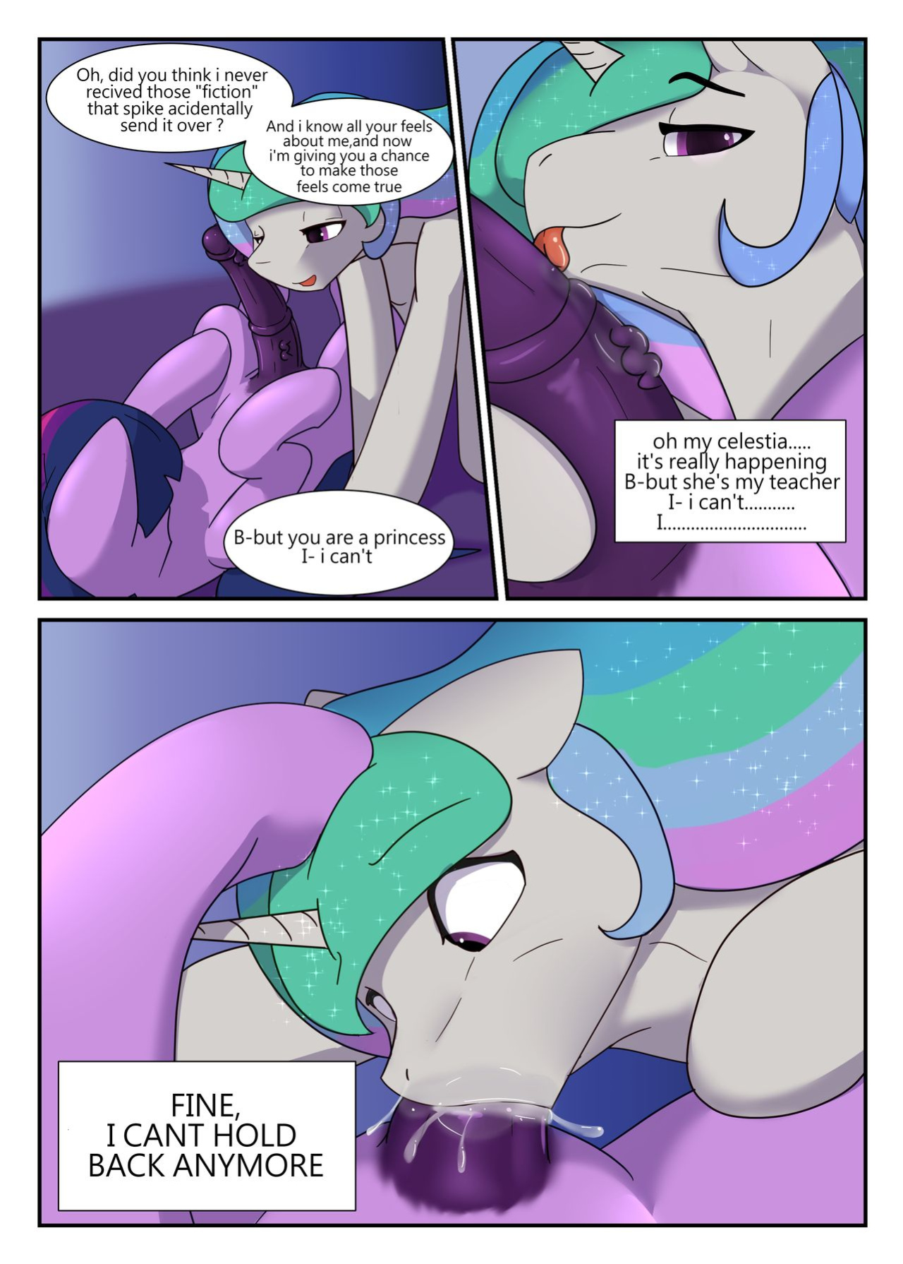 [grey_horse] Above Friend Below Lover (My Little Pony Friendship Is Magic)