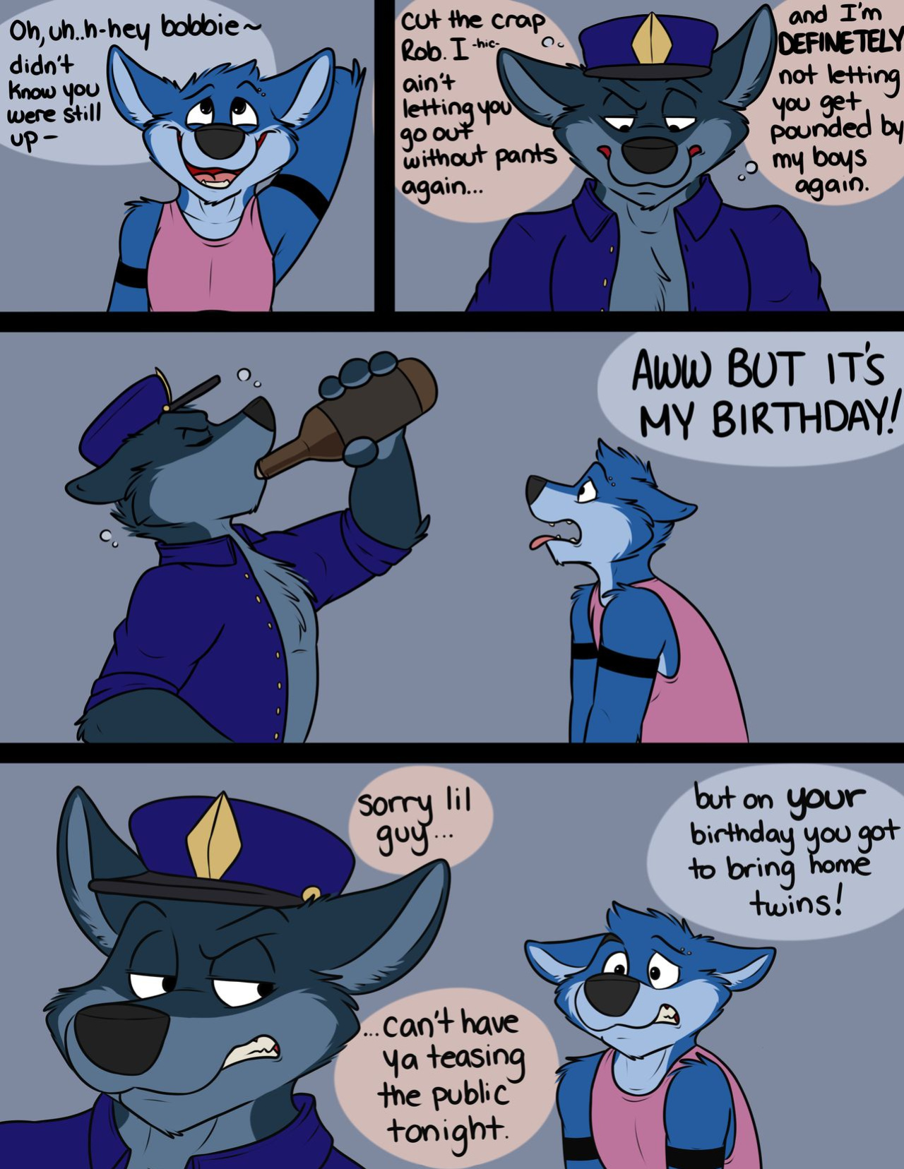 [Rotten Robbie] Bottomless Robbie Day