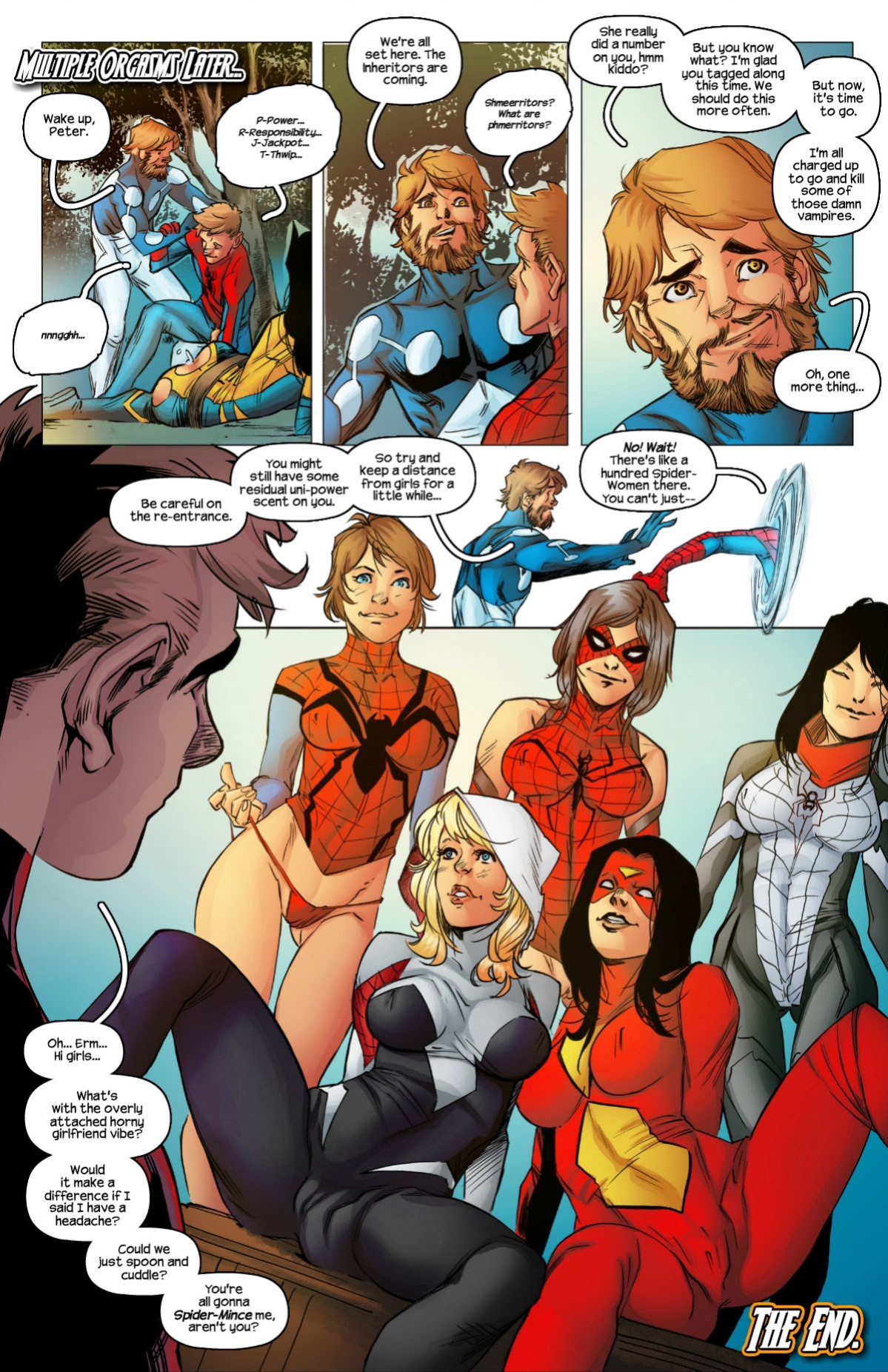 [Tracy Scops (Bayushi)] All-Sex Wolververse (Spider-Man)