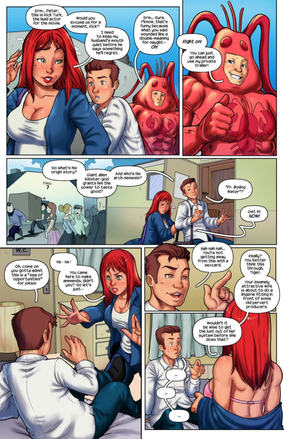 [Tracy Scops (Llamaboy)] Lobster-Man - Backstage Movie Pass (Spider-Man)