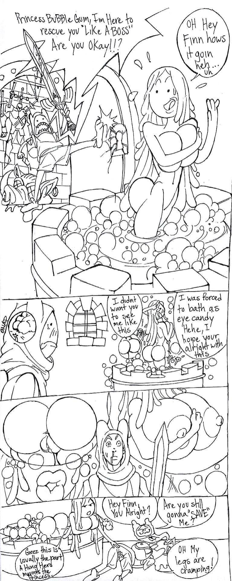 [Sun1Sol] Princess Bubblebutt’s Sticky Bathtime