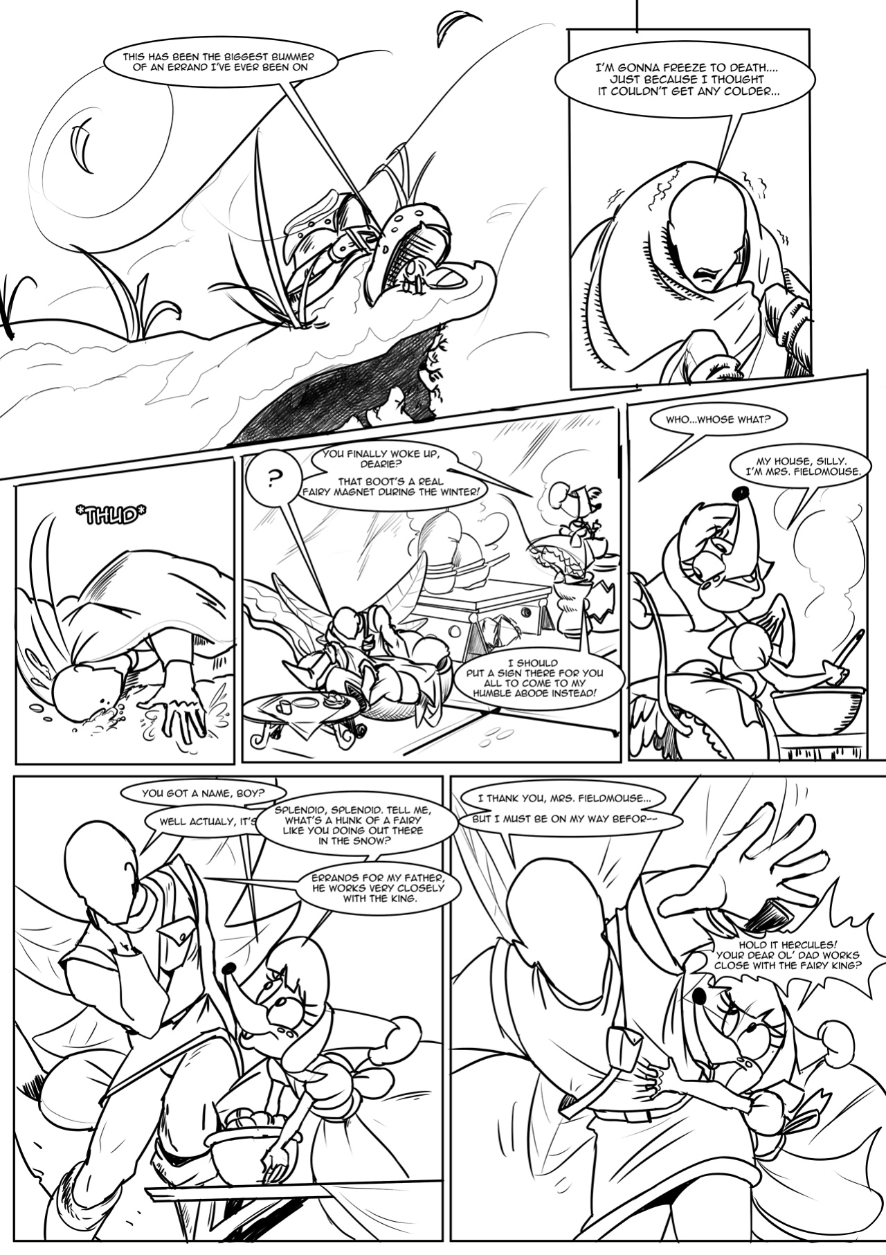 [captainjingo] Mrs. Fieldmouse’s new friend