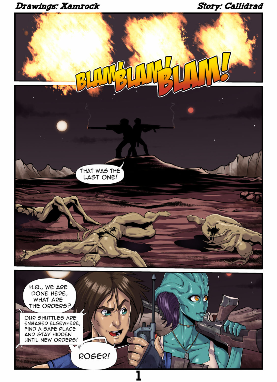 [Xamrock] Aliens & Sex Rescue Operation