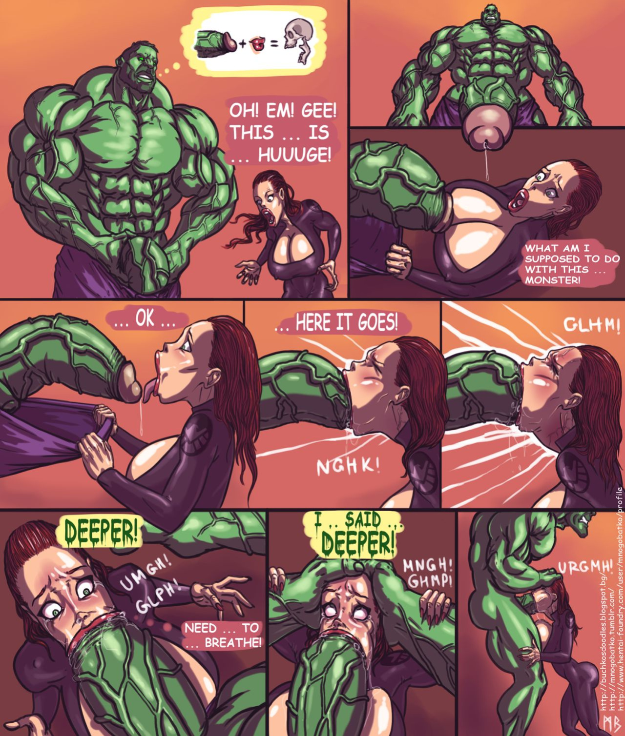 [Mnogobatko] Hulk vs Black Widow