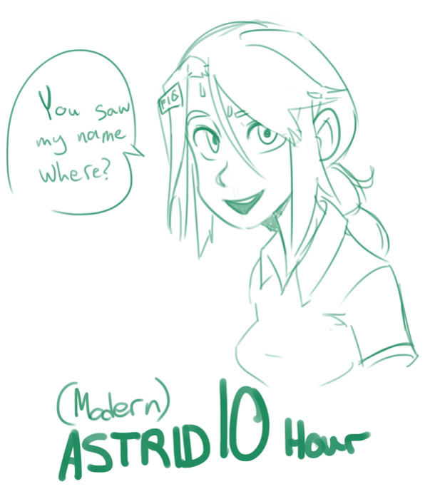 [Polyle] Modern Astrid 10hr 01 (How To Train Your Dragon)