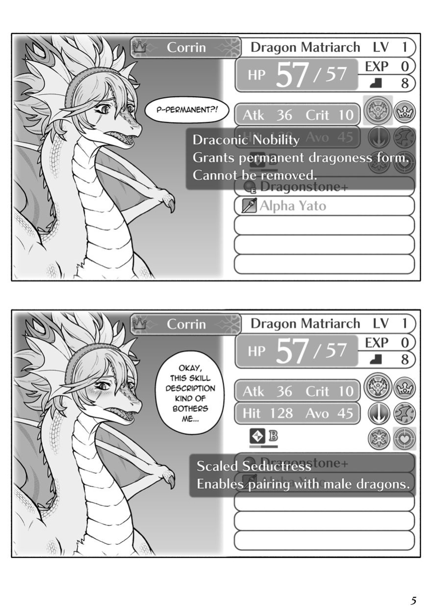 [SketchyKnight] Corrin Dragon TF (Fire Emblem Fates)
