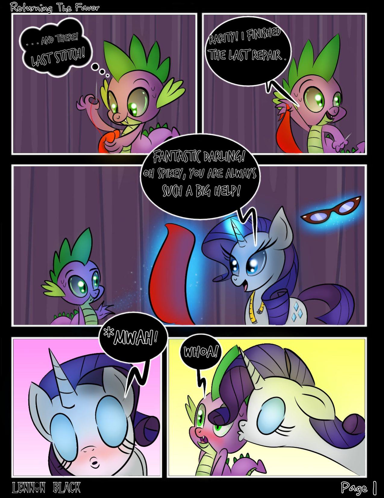 [Lennon Black] Returning The Favor (My Little Pony: Friendship is Magic)