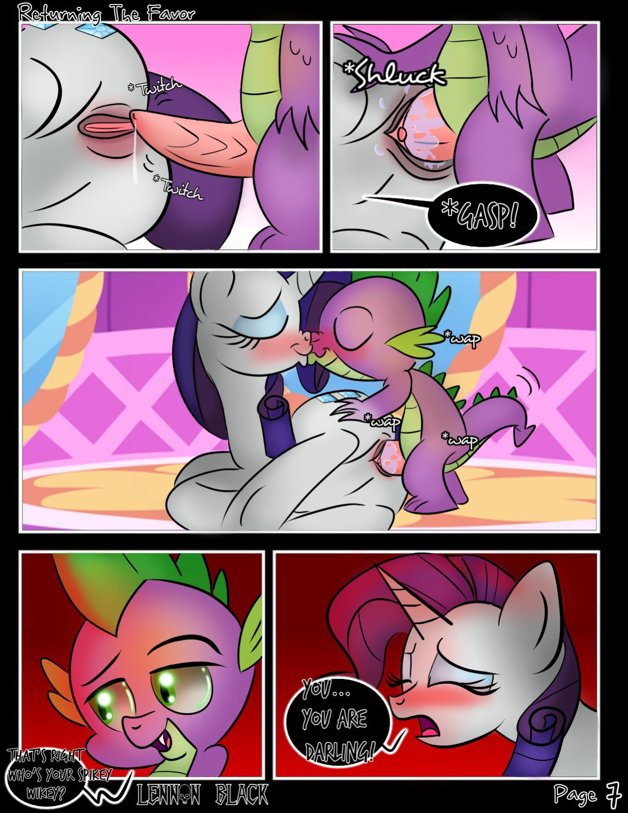 [Lennon Black] Returning The Favor (My Little Pony: Friendship is Magic)