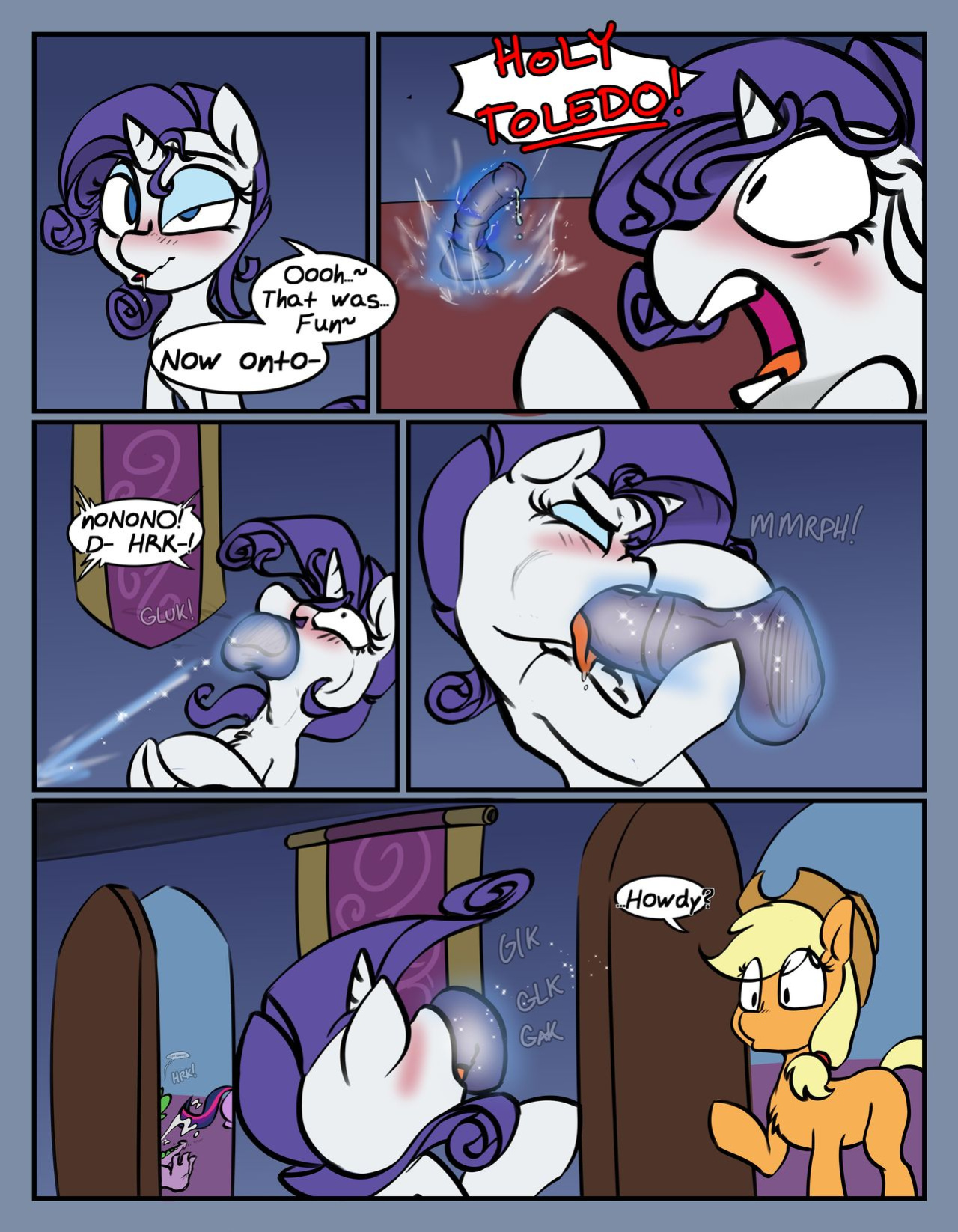 [TheBirdiebin] A Fashionista’s Phallic Fantasy (My Little Pony: Friendship is Magic)