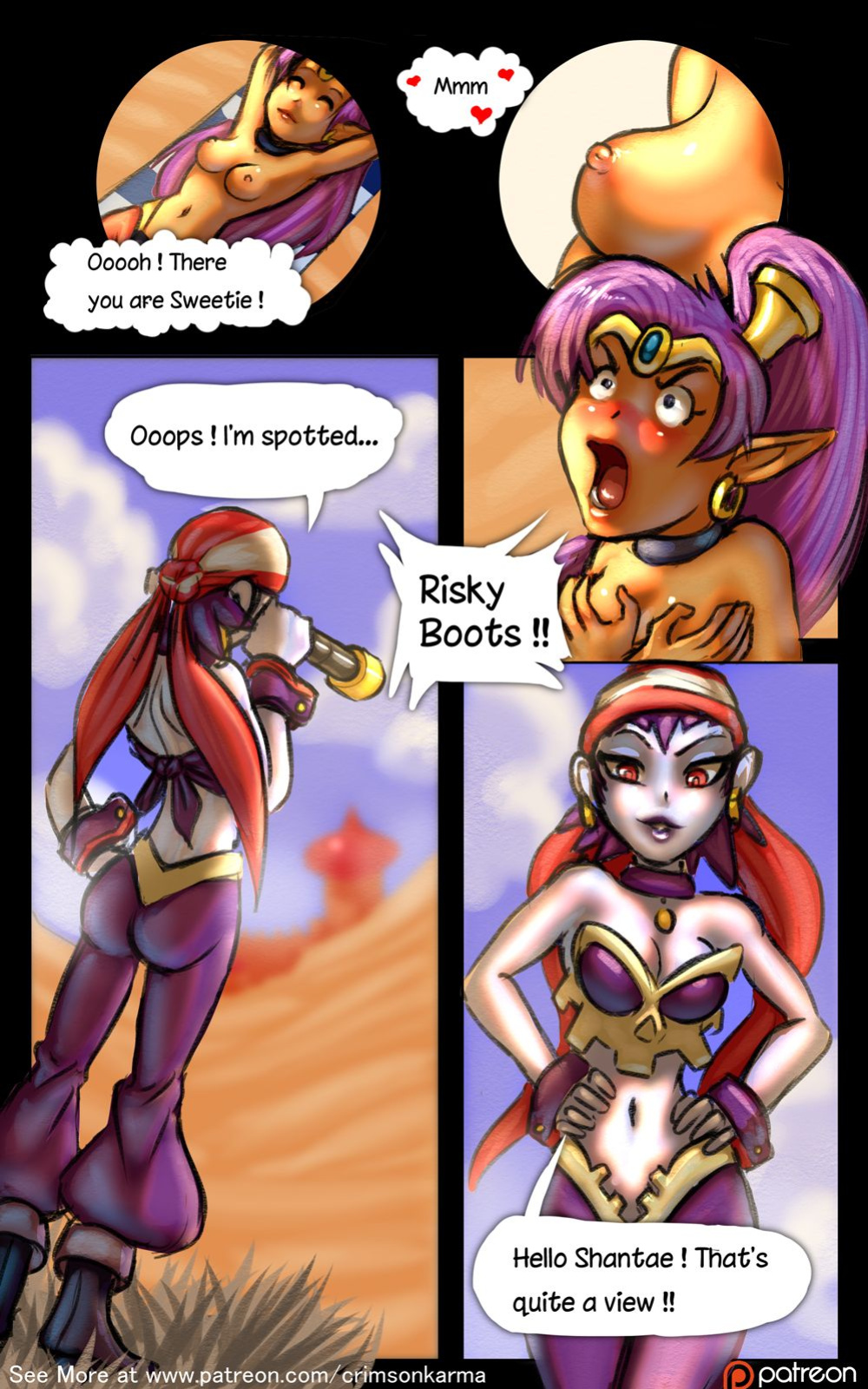 [Crimson Karma] Risky's Curse (Shantae)