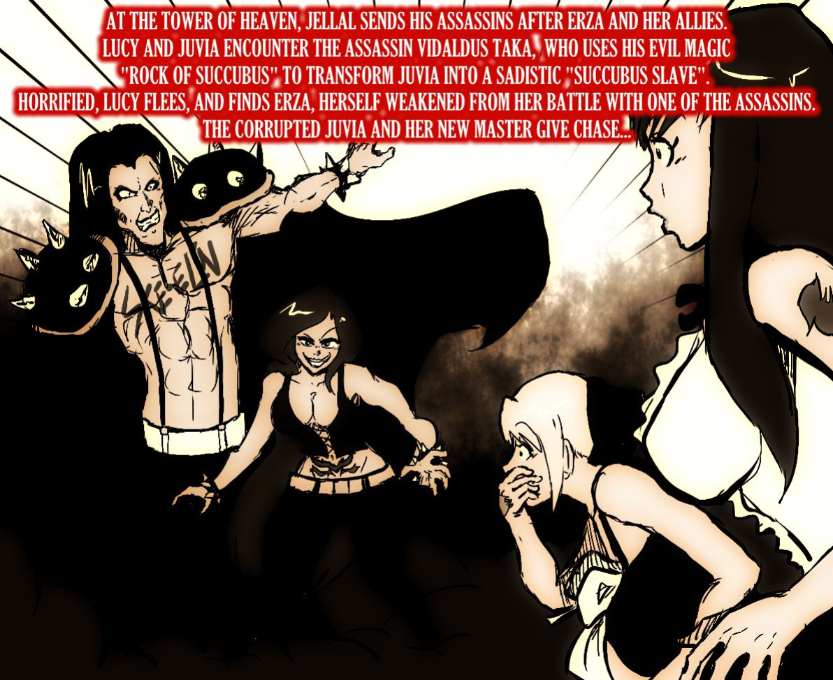 [Shishikasama] Rock of Succubus (Fairy Tail) (Sketches)