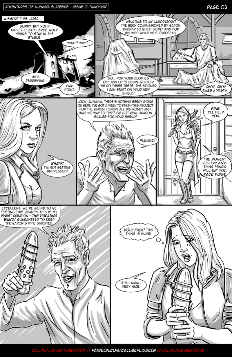 [CallMePlissken] Adventures of Alynnya Slatefire Issue 1 - Machina