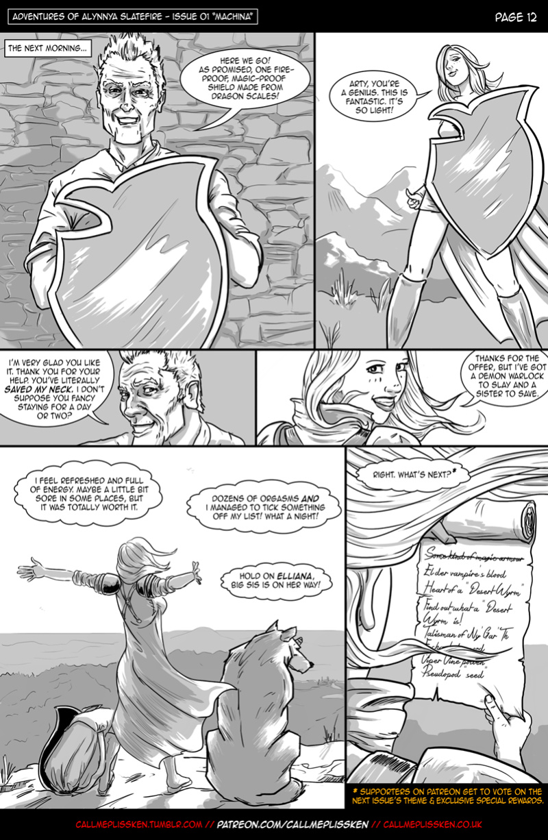 [CallMePlissken] Adventures of Alynnya Slatefire Issue 1 - Machina