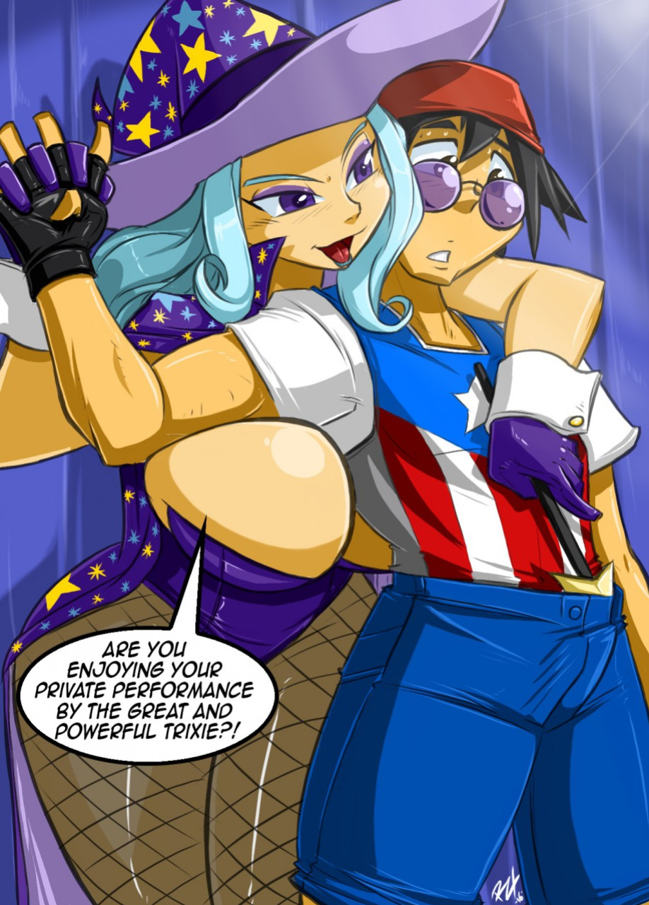 [ShoNuff44] Trixie and AD (My Little Pony: Friendship is Magic)