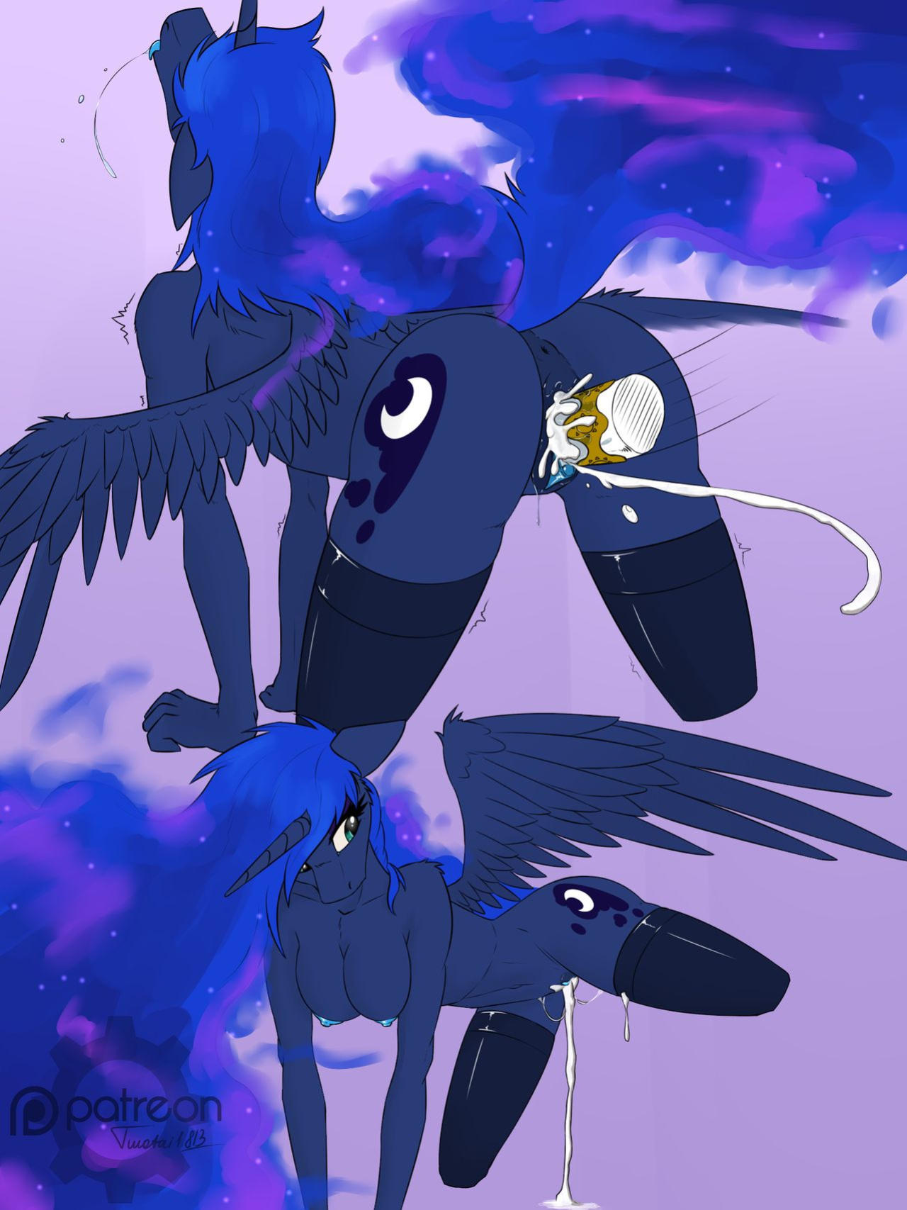 [Twotail] Night with Luna (My Little Pony: Friendship is Magic)