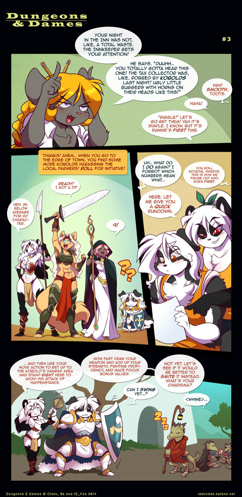 [Chalo] Dangeons and dames