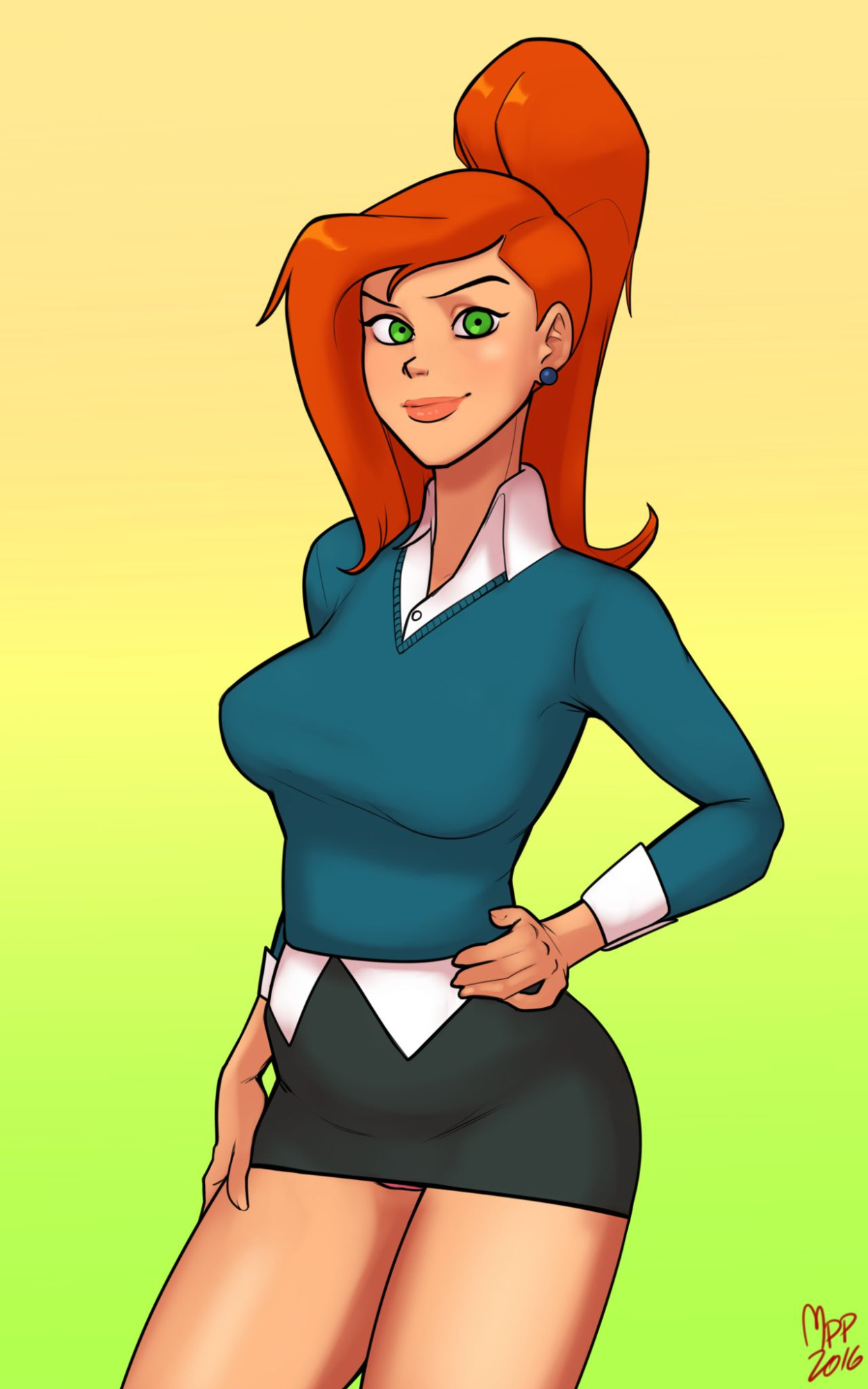 [MrPotatoParty] Gwen vs 4arms (Ben 10)