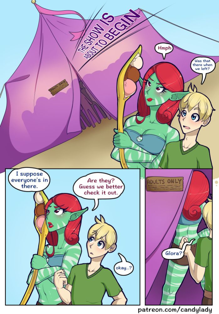 [candylady] Glora vs. The Jizzard