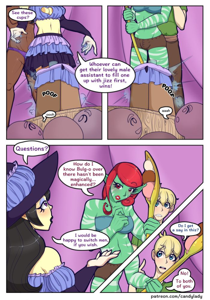 [candylady] Glora vs. The Jizzard
