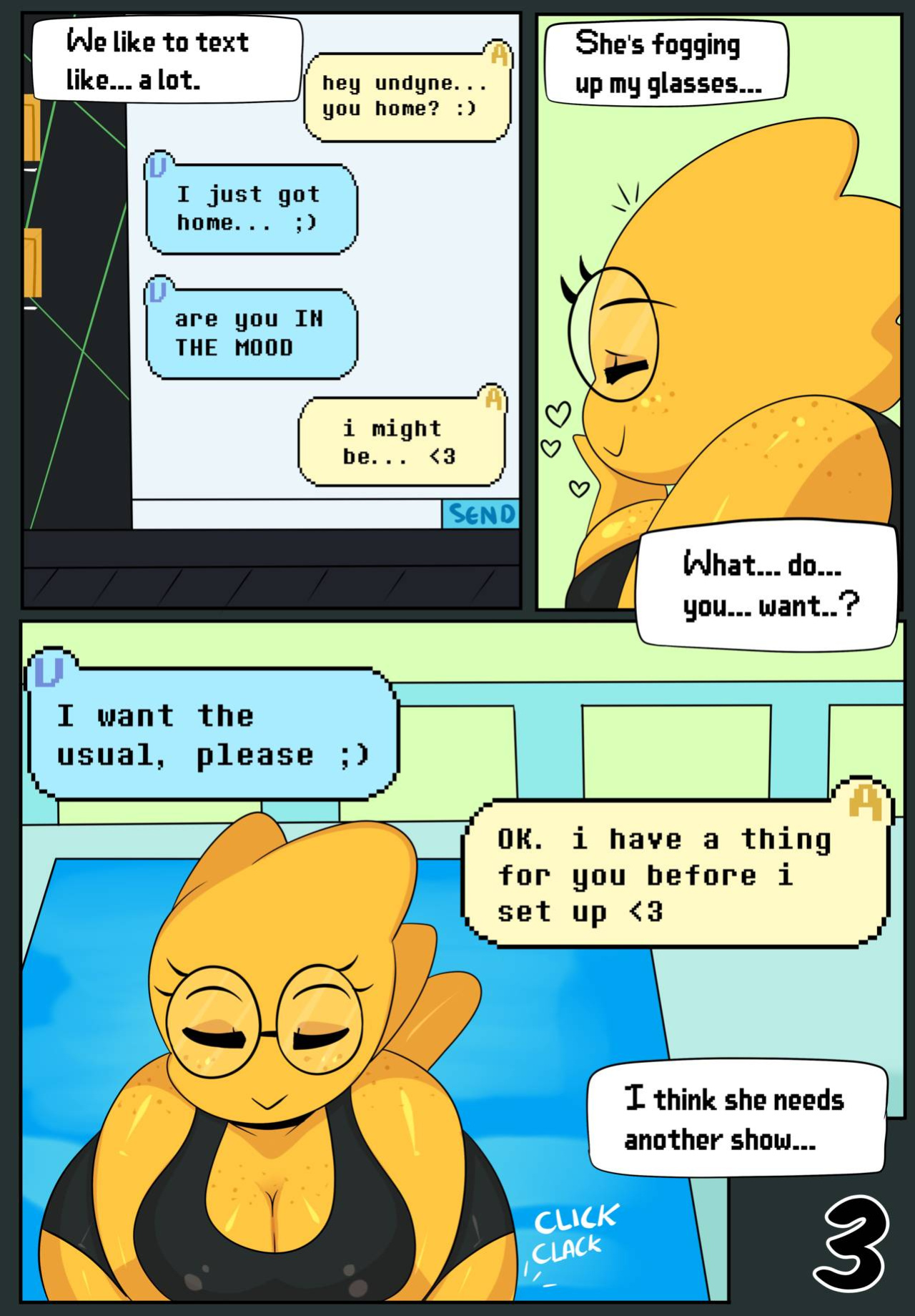 [Somescrub] Short Distance Relationship (Undertale)