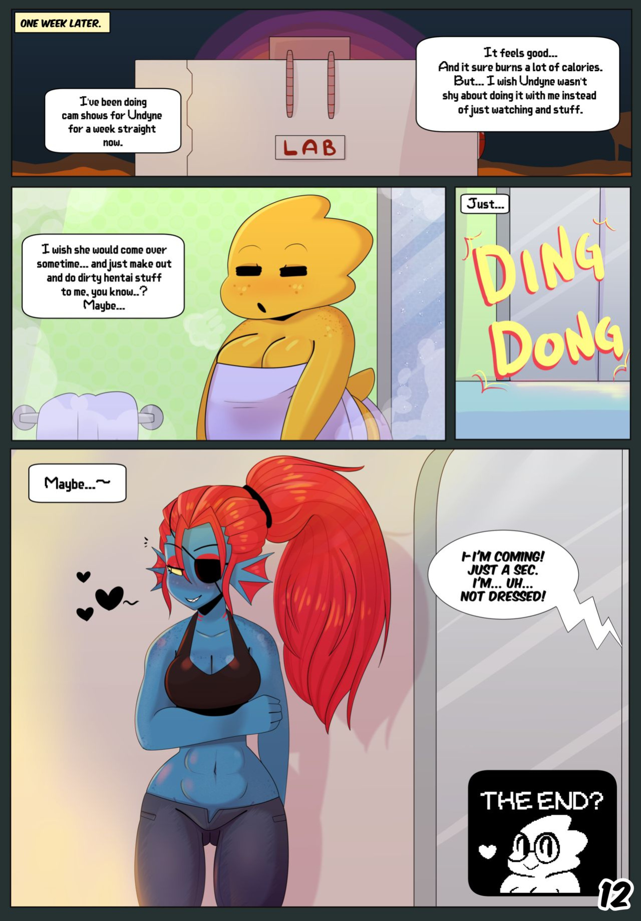 [Somescrub] Short Distance Relationship (Undertale)
