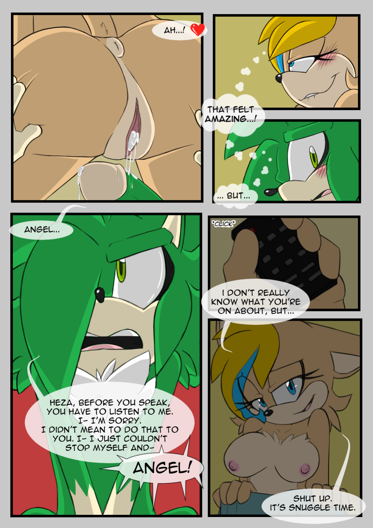 [MysteryDemon] Friends with Benefits (Sonic The Hedgehog)