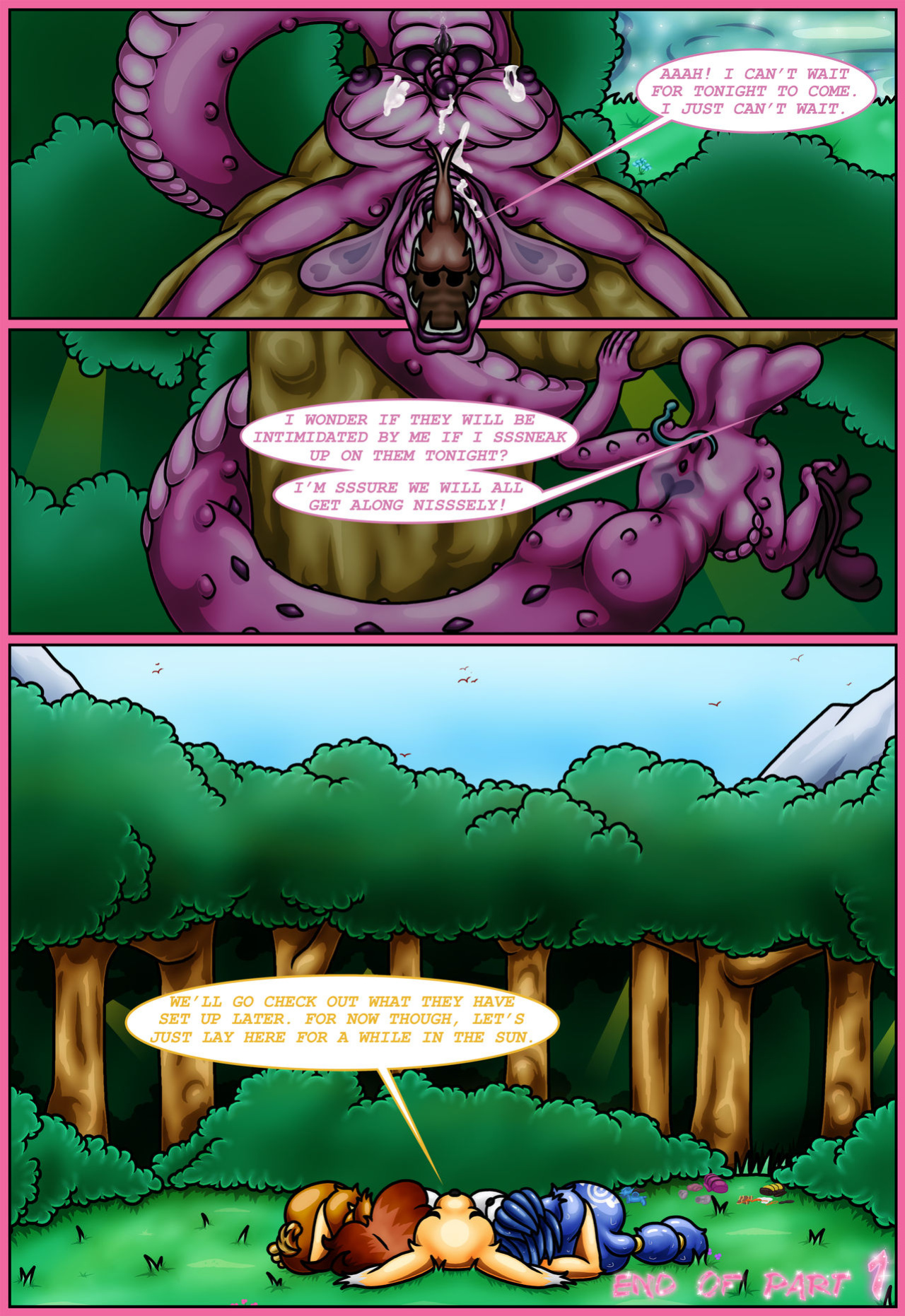 [HappyAnthro] The Girls Comic: A Camping Trip Gone Really Bad (Various)