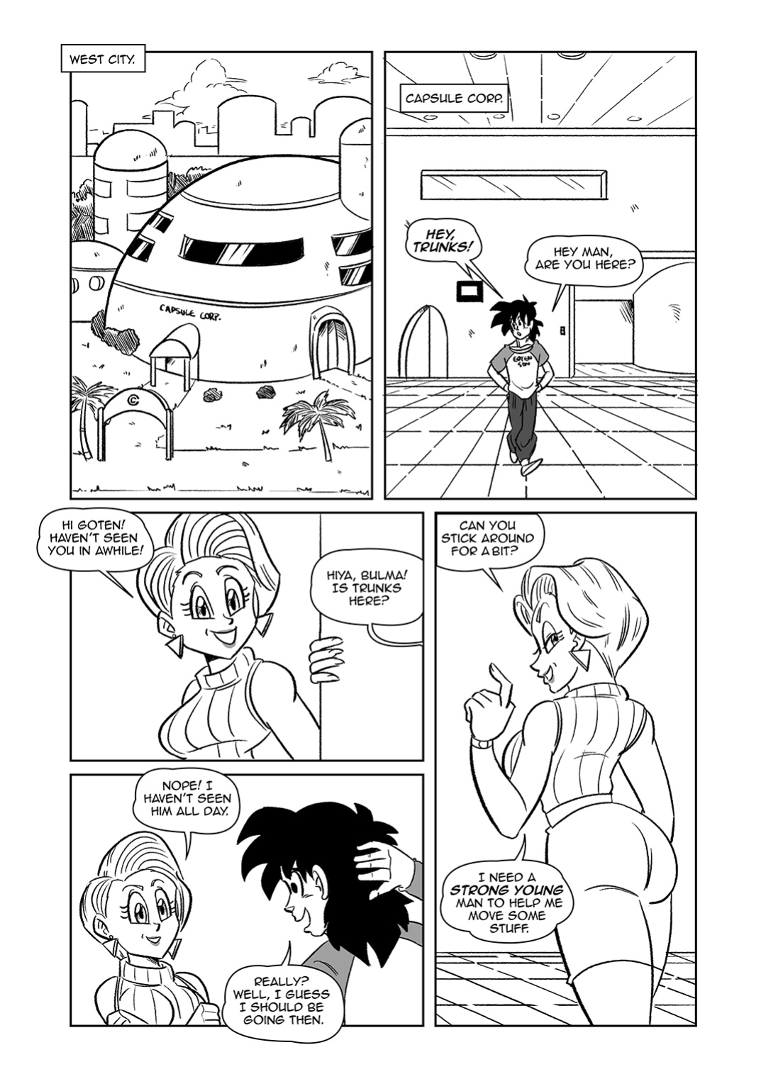 [Funsexydb] The Switch Up (Dragon Ball Z)