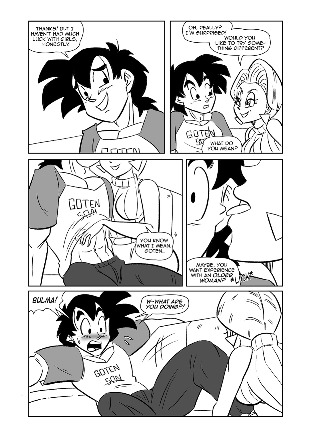 [Funsexydb] The Switch Up (Dragon Ball Z)