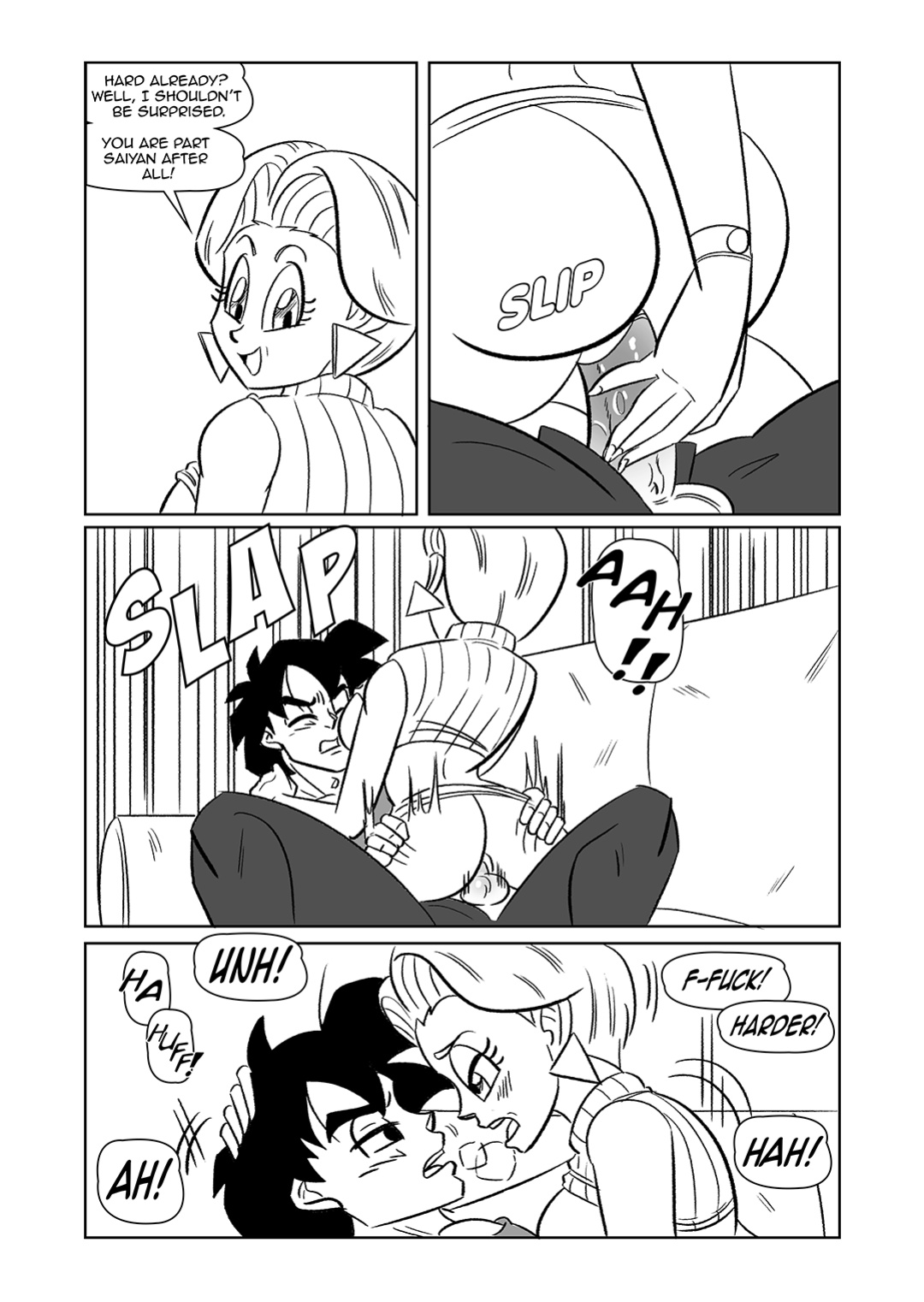 [Funsexydb] The Switch Up (Dragon Ball Z)