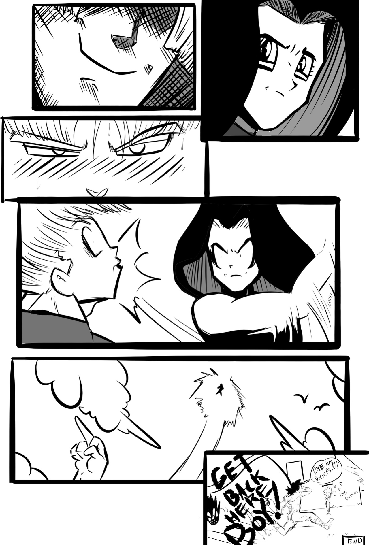 [Funsexydb] The Switch Up (Dragon Ball Z)