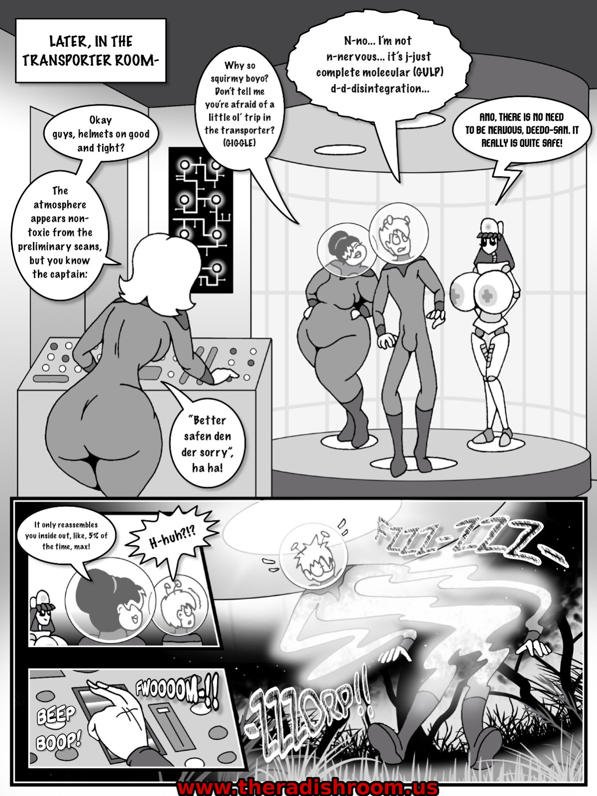 [Rampant404] Tales of Schlock #41 : Star Schlock 2 - In the Garden of the Dickweed