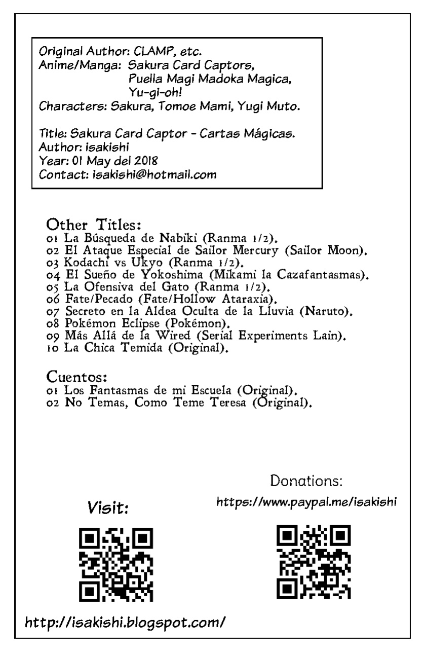 [isakishi] Magic Cards 11 (Sakura Card Captor)