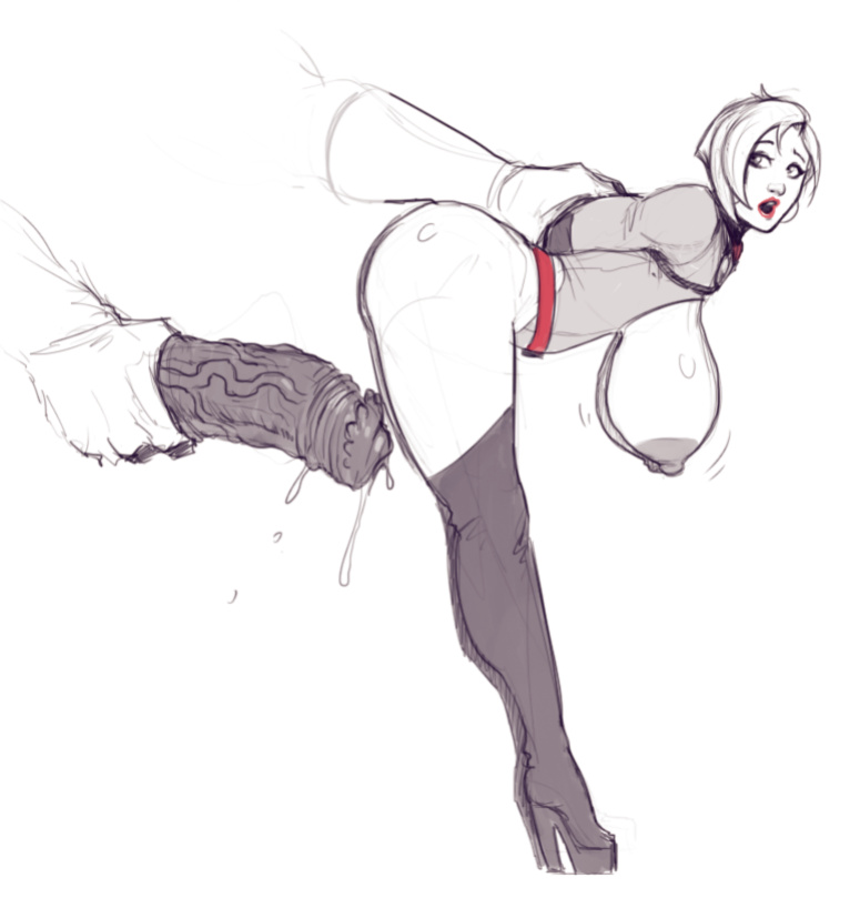 [DevilHS] Power Girl on Darkseid