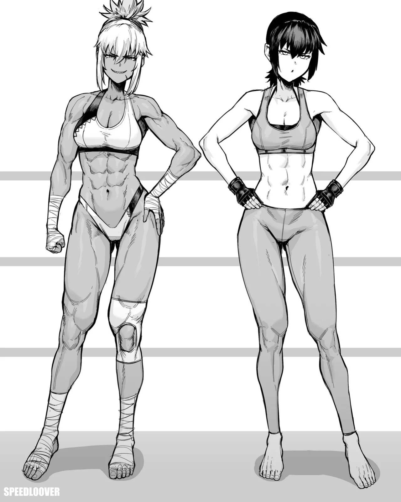 [Speedl00ver] OC Fighting Girls