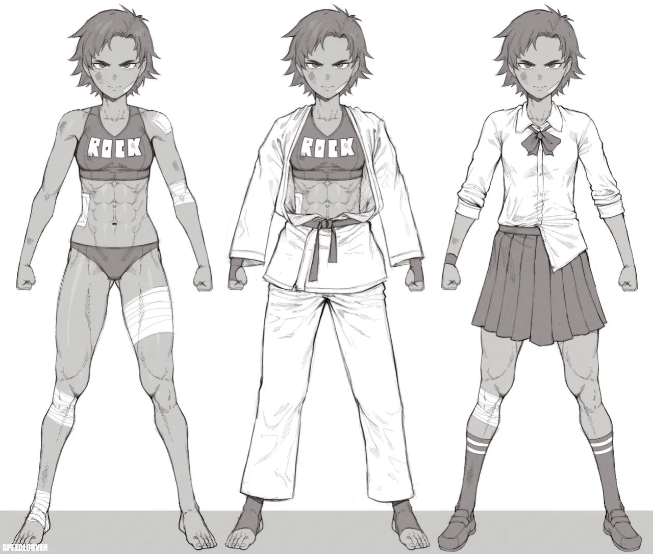[Speedl00ver] OC Fighting Girls
