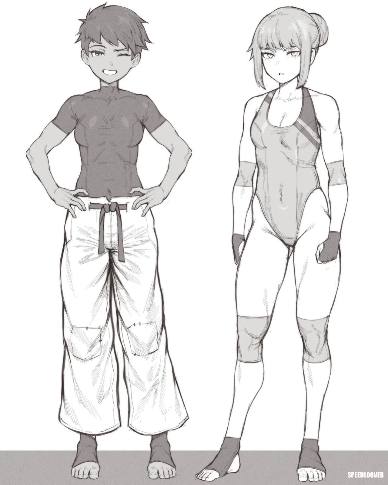 [Speedl00ver] OC Fighting Girls