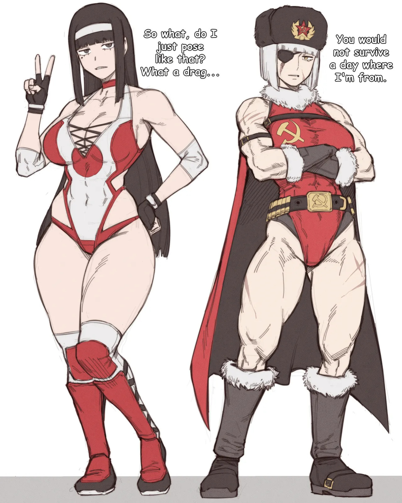 [Speedl00ver] OC Fighting Girls