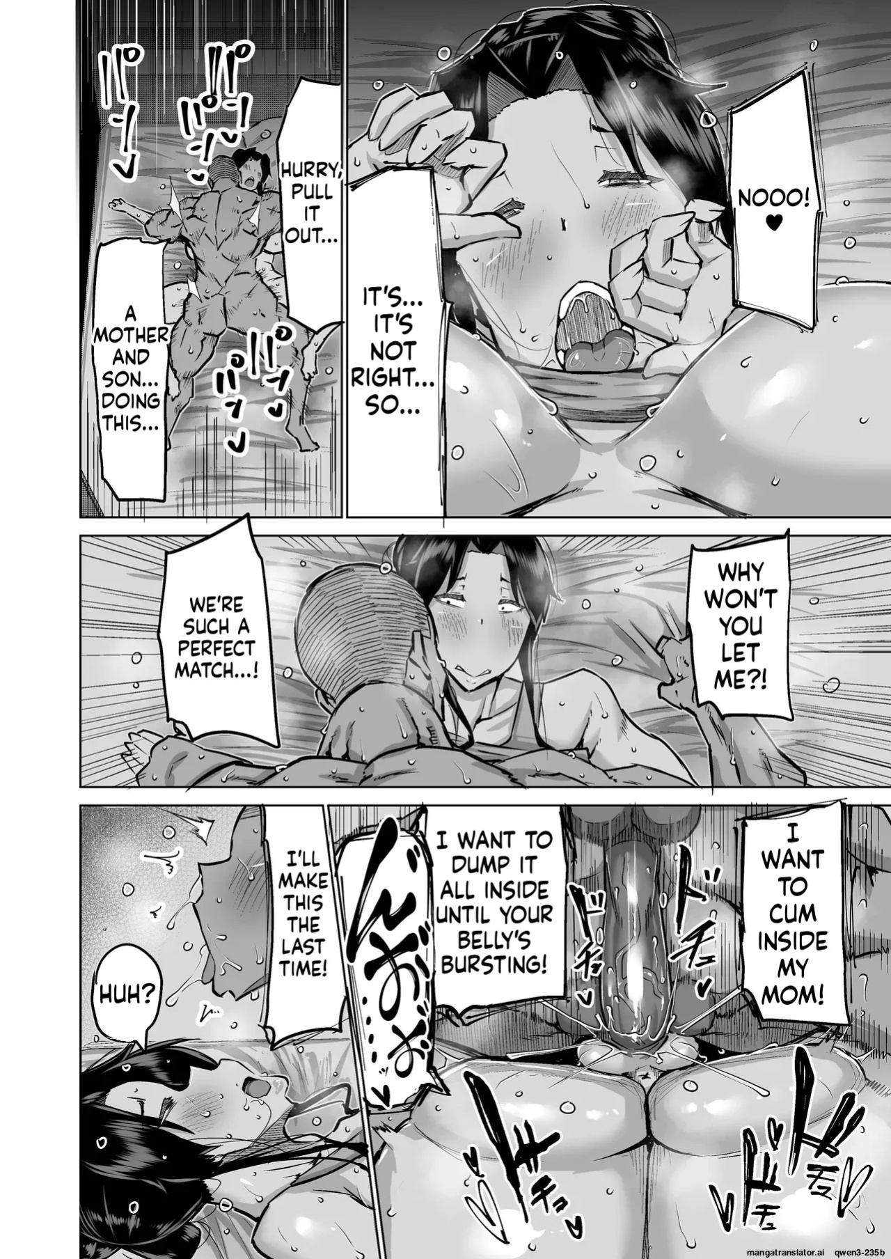 [Chae] Won't you jerk off my son's cock? ~A mother whose masturbation-monkey son's sexual needs became way too much trouble asks her mom friend for handjob advice~