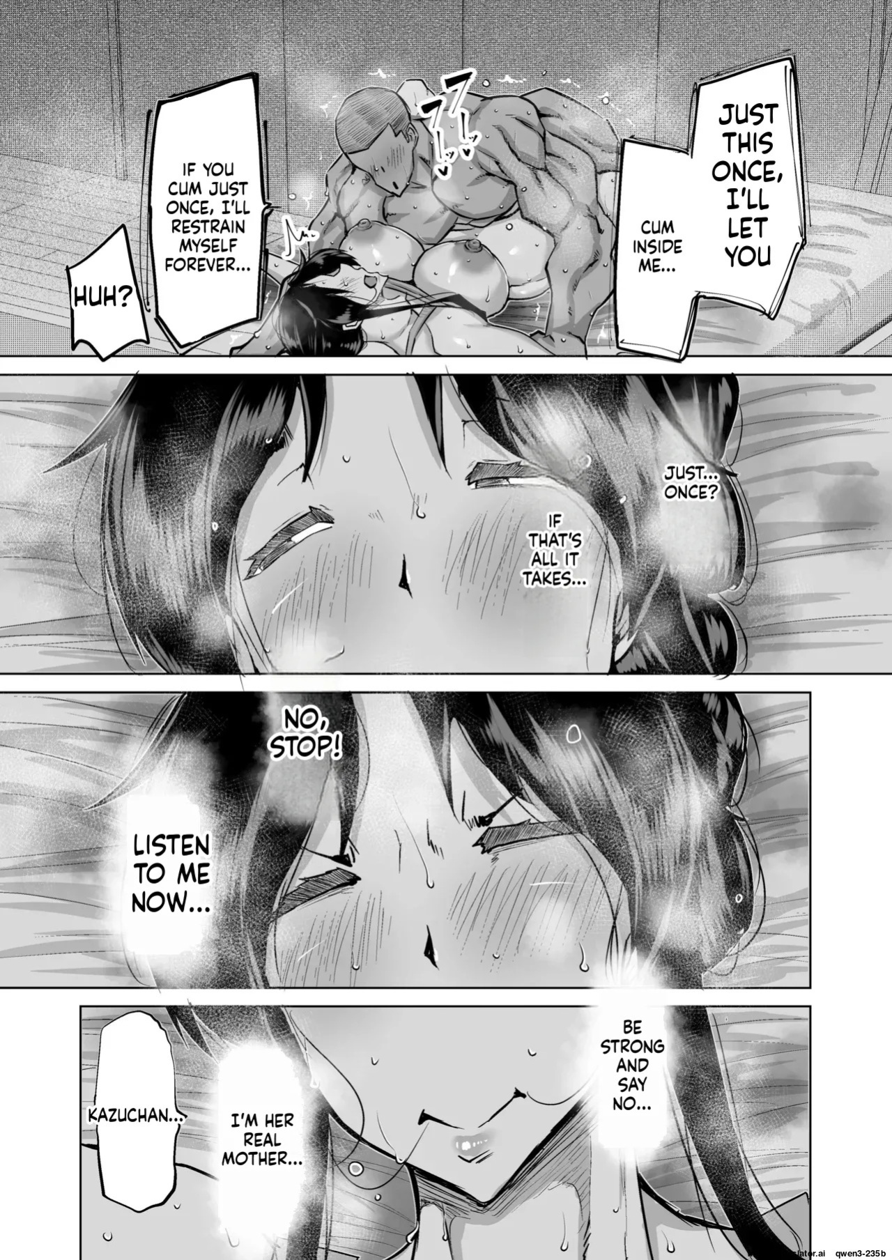 [Chae] Won't you jerk off my son's cock? ~A mother whose masturbation-monkey son's sexual needs became way too much trouble asks her mom friend for handjob advice~