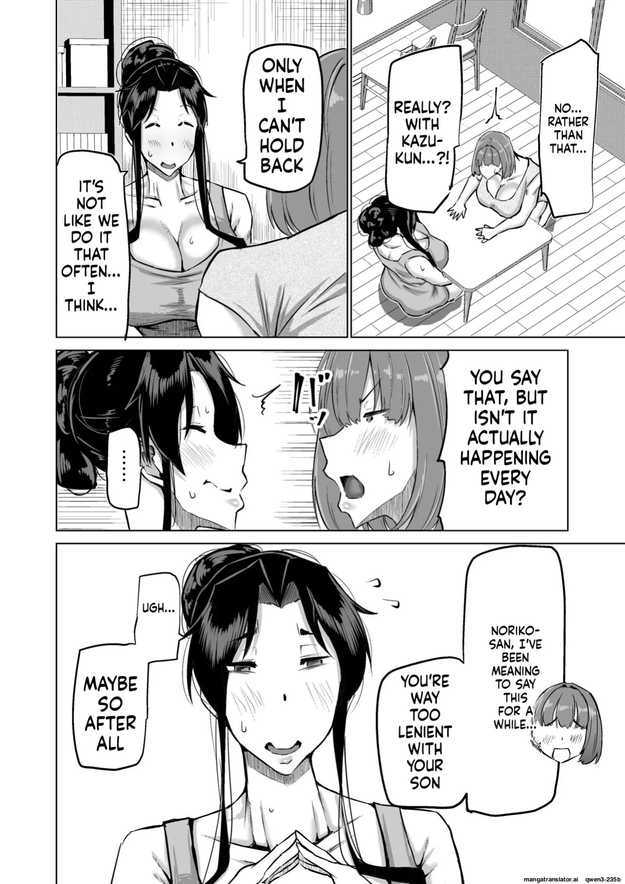 [Chae] Won't you jerk off my son's cock? ~A mother whose masturbation-monkey son's sexual needs became way too much trouble asks her mom friend for handjob advice~
