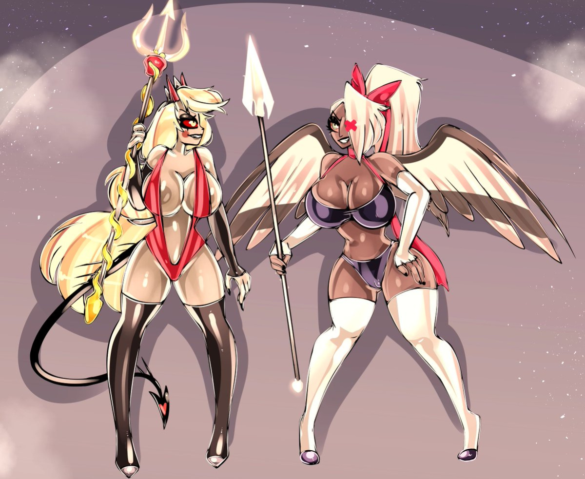 [Bitter] Charlie X Vaggie (Hazbin Hotel)