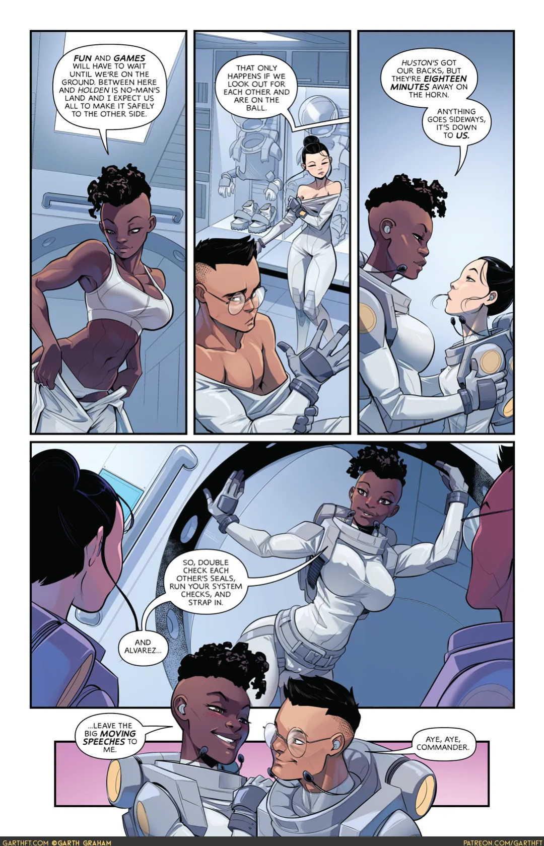 [TemporalWolf (Garth Graham)] AstroKnots: A Polycule of Mars #1-3 [ongoing]
